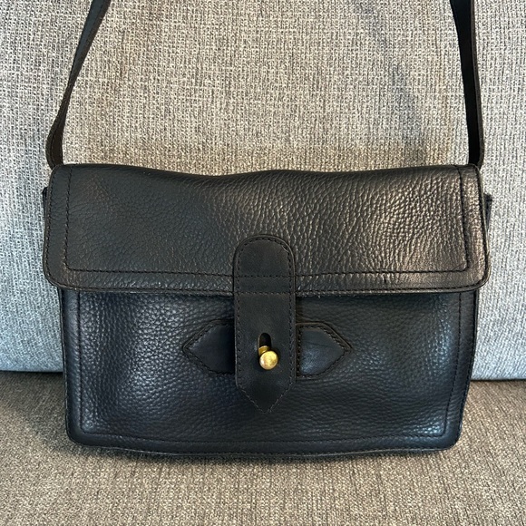 Madewell Black Leather Bag